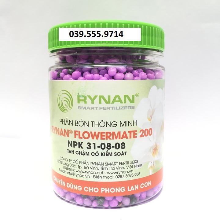 PHÂN BÓN THÔNG MINH RYNAN. NPK 31-08-08 -150g chuyên dùng cho phong lan con