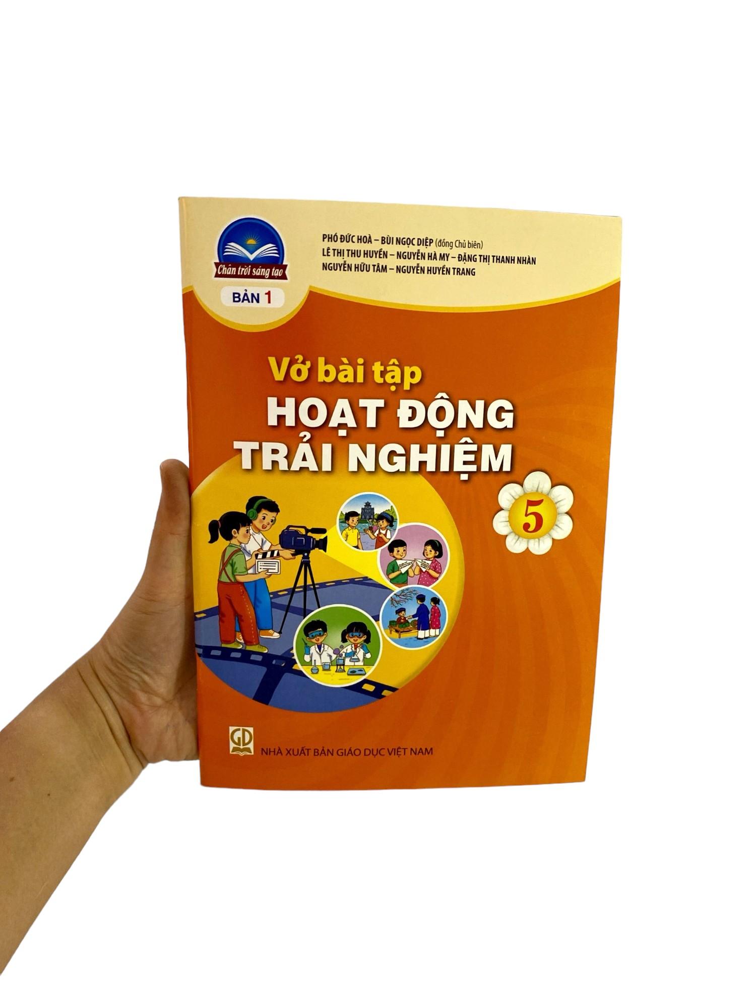 Vở Bài Tập Hoạt Động Trải Nghiệm, Hướng Nghiệp 5 - Bản 1 (Chân Trời) (Chuẩn)