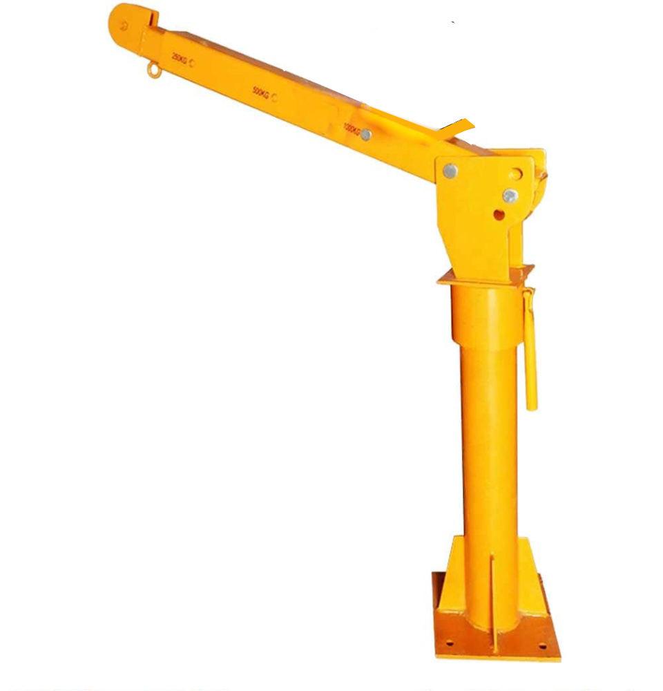 Cẩu xoay 360 độ ABG 500/1000kg cần cẩu xe tải xoay chuyên dùng để lắp đặt trên xe ô tô nâng hạ hàng hóa chính hãng