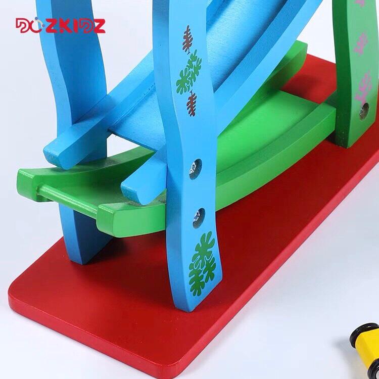 Đồ chơi vận động - Đường trượt zic zac 4 xe - DOZKIDZ