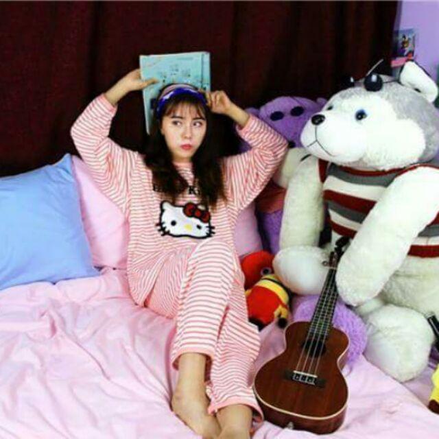 Đồ bộ cotton dài