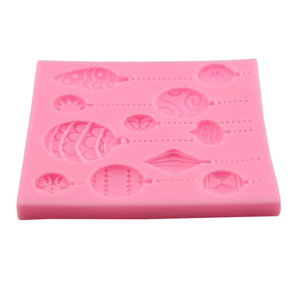 Air Balloons Silicone Fondant Cake Decor Baking Chocolate Mould