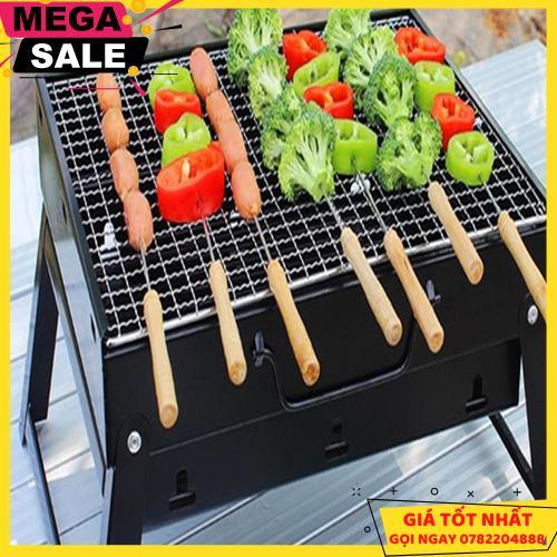 Bếp Nướng Than Hoa, Than Củi Vuông - Bbq Cao Cấp - Giao Hàng Toàn Quốc