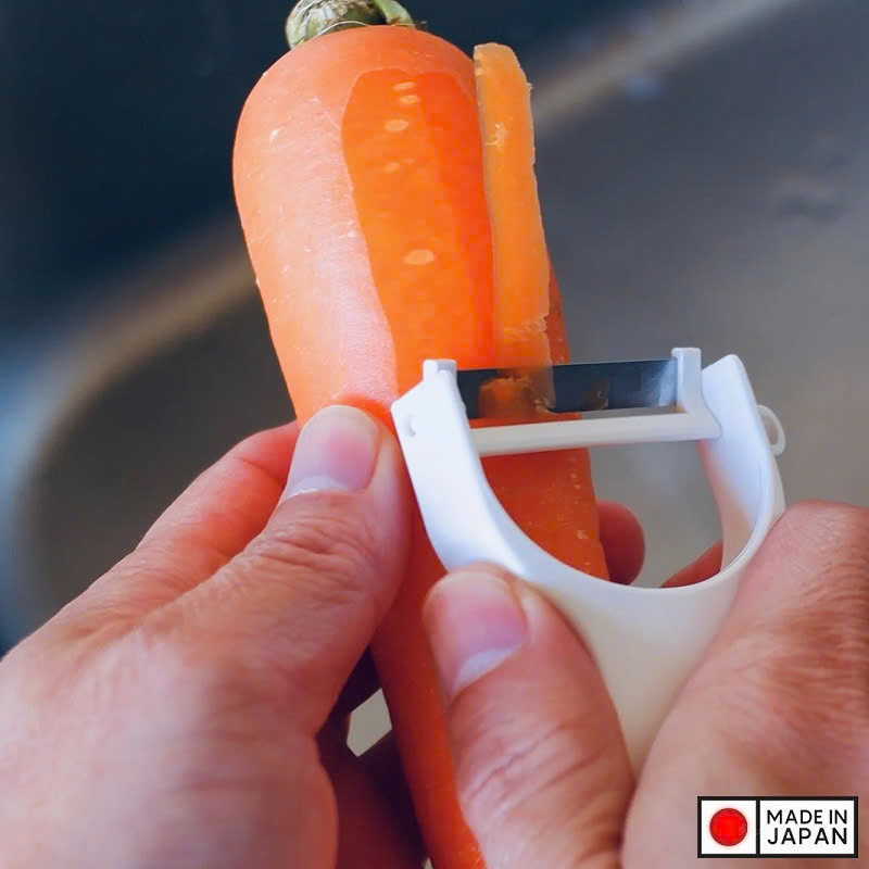 Dụng cụ gọt vỏ rau củ Echo Metal 110mm - Hàng Nội Địa Nhật Bản