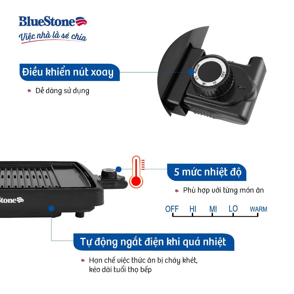 Bếp Nướng Điện BlueStone EGB-7408, 1450w - Mặt bếp Ceramic chống dính, Hàng Chính Hãng