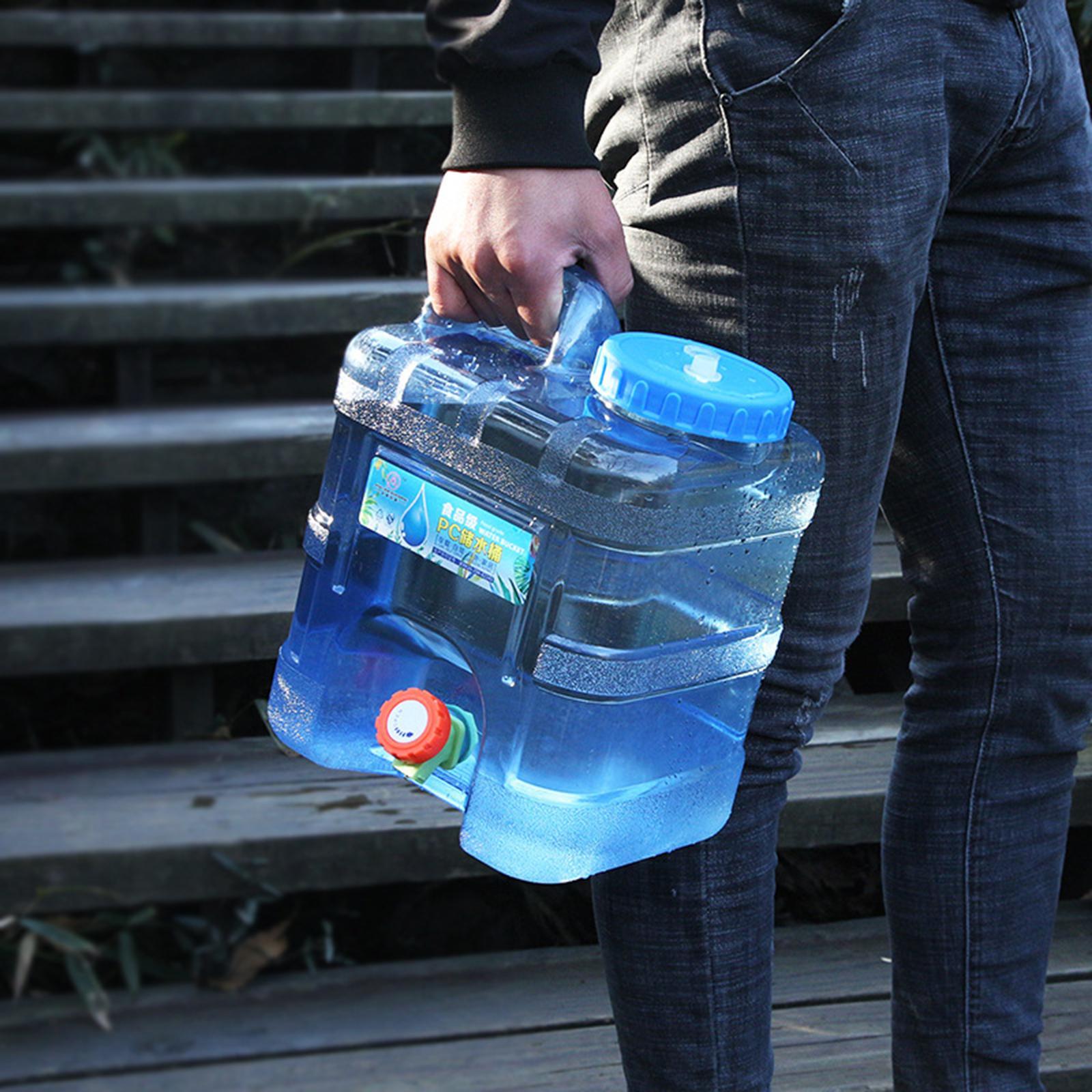 10L Water Container with Spigot Water  Water Storage Carrier for Car