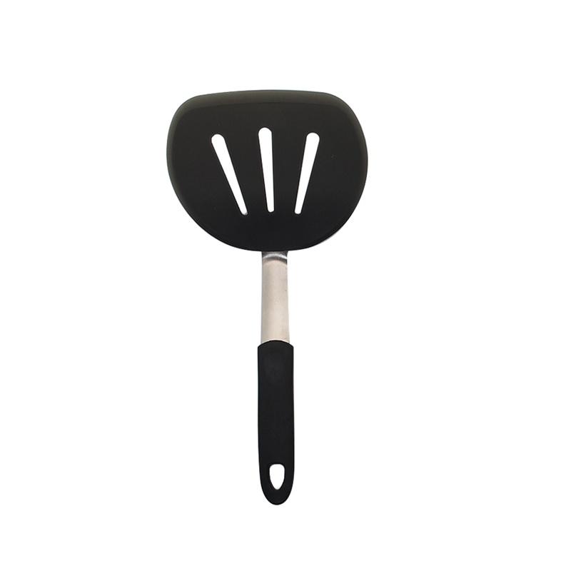 3Pcs Silicone Frying Shovel Set Heat-resistant Steak Shovel Portable Kitchen Cooking Utensils