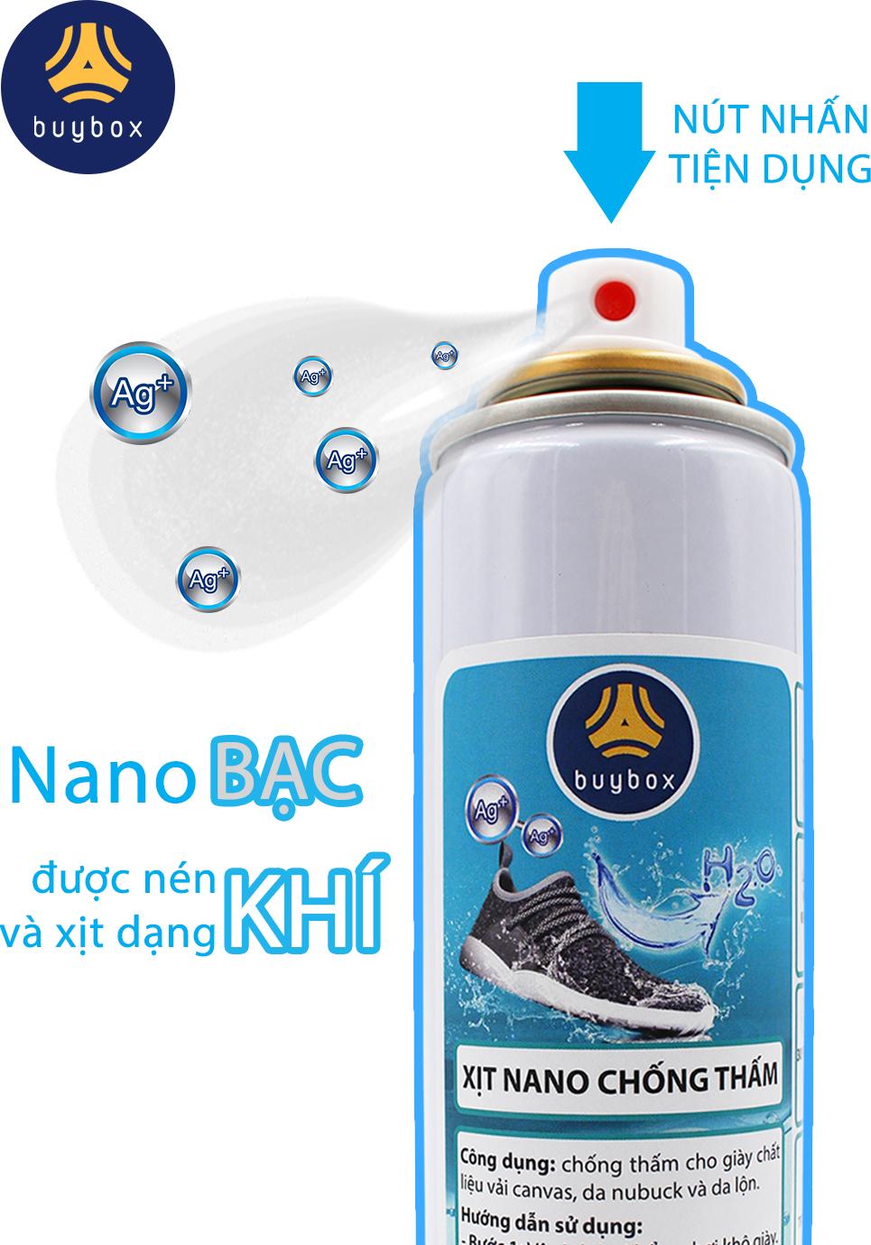 Xịt phủ nano chống thấm nước - buybox - BBPK72