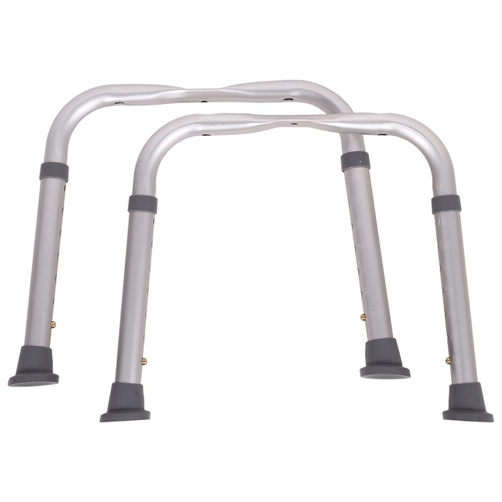 Shower Chair, Adjustable Height Bath Stool - Hospital Tool Free Bench Bathtub Stool Seat with Anti-Slip Rubber Tips for Safety and Stability