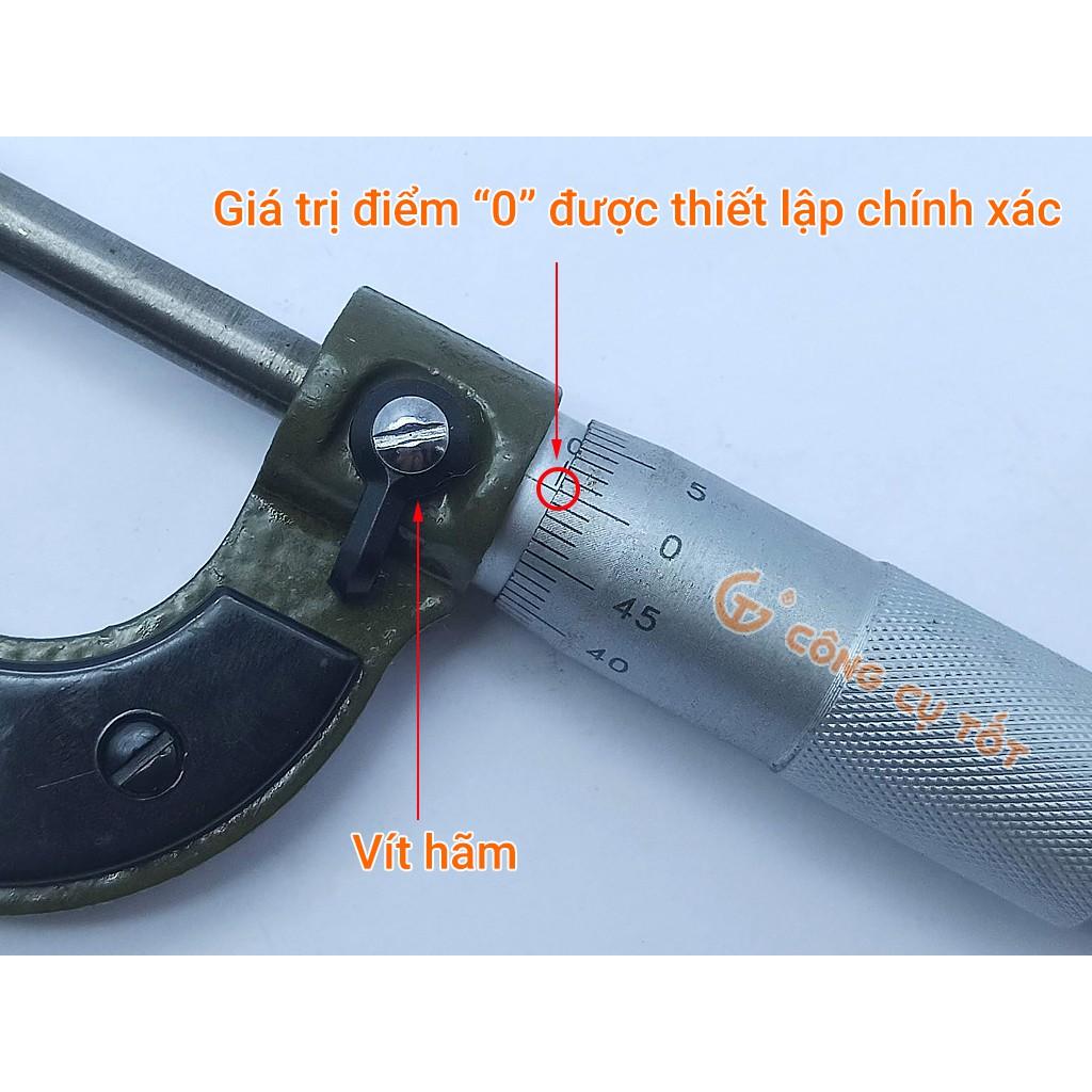 Panme đo ngoài 0-25mm độ chính xác 0.01mm