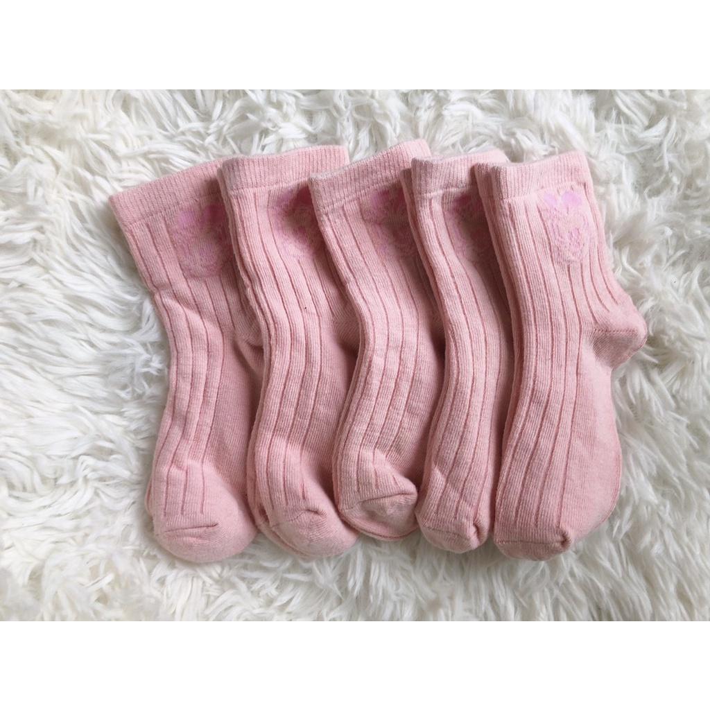 10 đôi Tất vớ trẻ em cổ dài cotton 01-03 tuổi