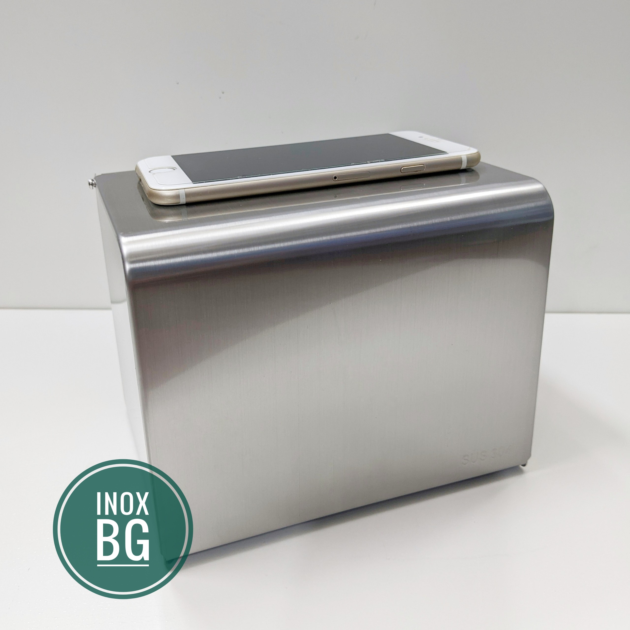 Hộp đựng giấy, Lô đựng giấy vệ sinh inox 304