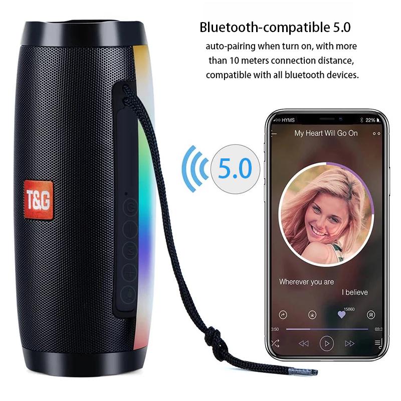 Loa thể thao ngoài trời Bluetooth không dây Mini Trò chơi máy tính để bàn nhỏ màu máy tính để bàn thông minh loa nhỏ