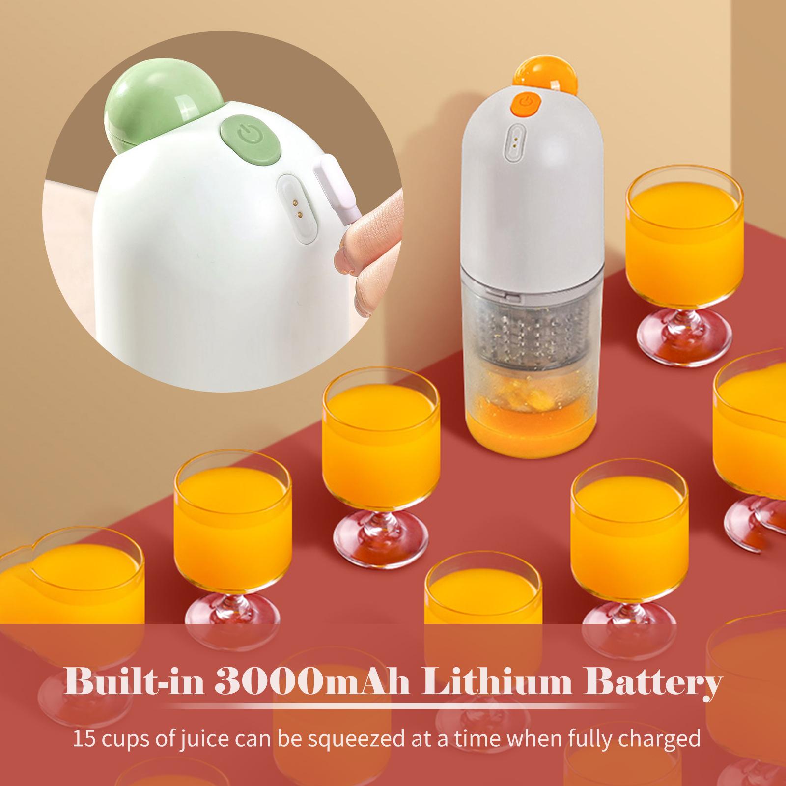 Máy Ép Trái Cây Cầm Tay 180Ml Sạc Usb