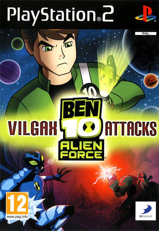 Đĩa Game Ben 10: Alien Force - Vilgax Attacks PS2