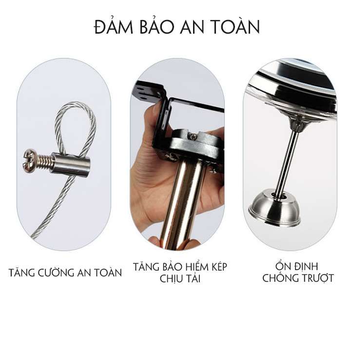 Quạt đèn trần giấu cánh kiểu mới