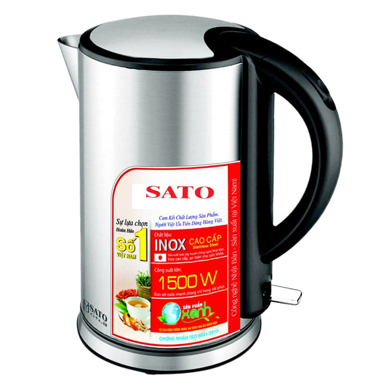 Bình Đun Siêu Tốc Sato ST-1801 (1.8L) - Hàng chính hãng