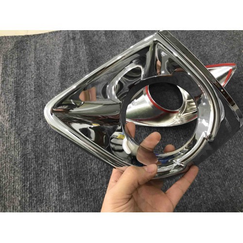 Viền gầm trước Vinfast Fadil 2021 MẠ CROM - ốp viền đèn gầm trước theo xe Fadil