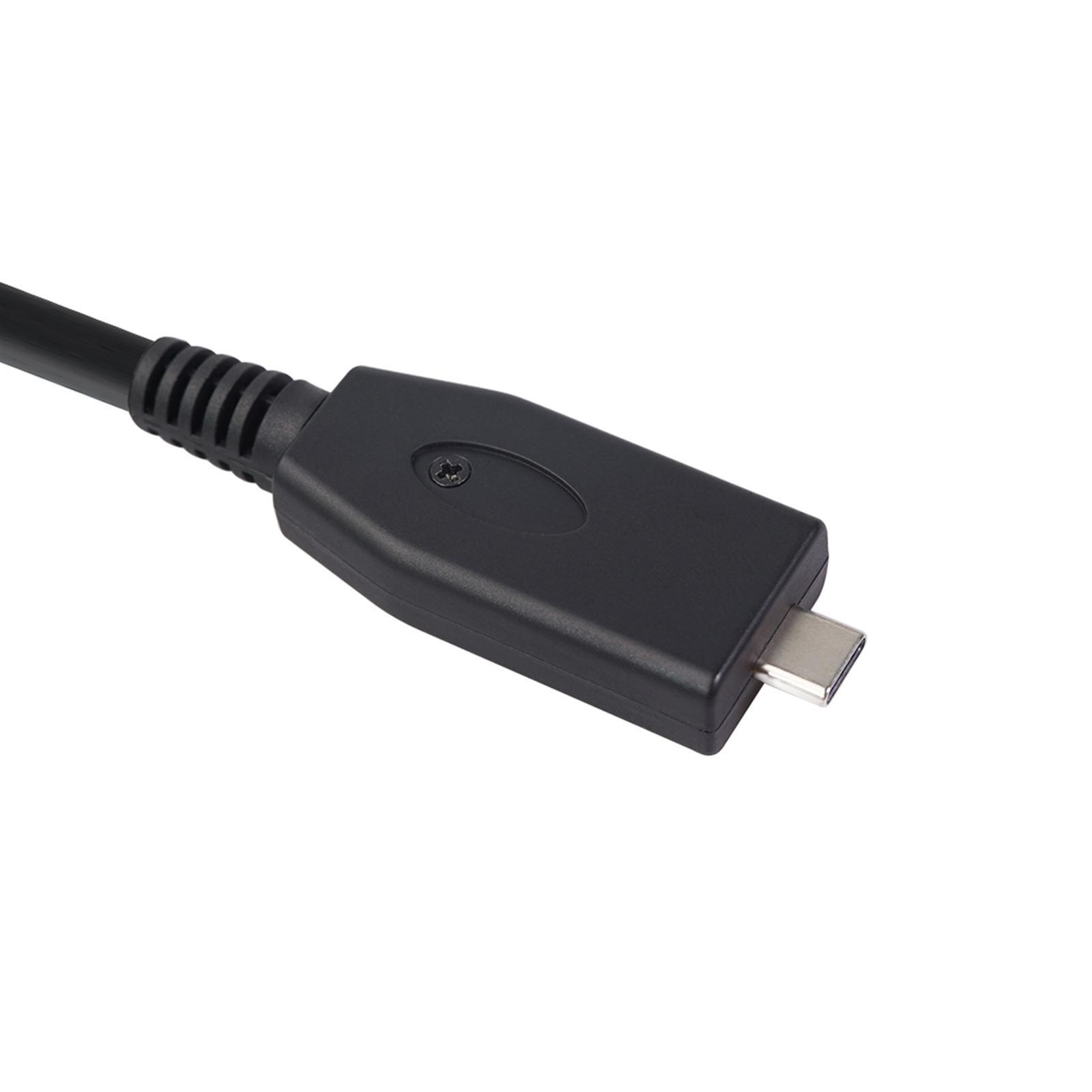 Type-C 6.35mm Cable Adapter  Plug and Play Low Noise High Fidelity 2m