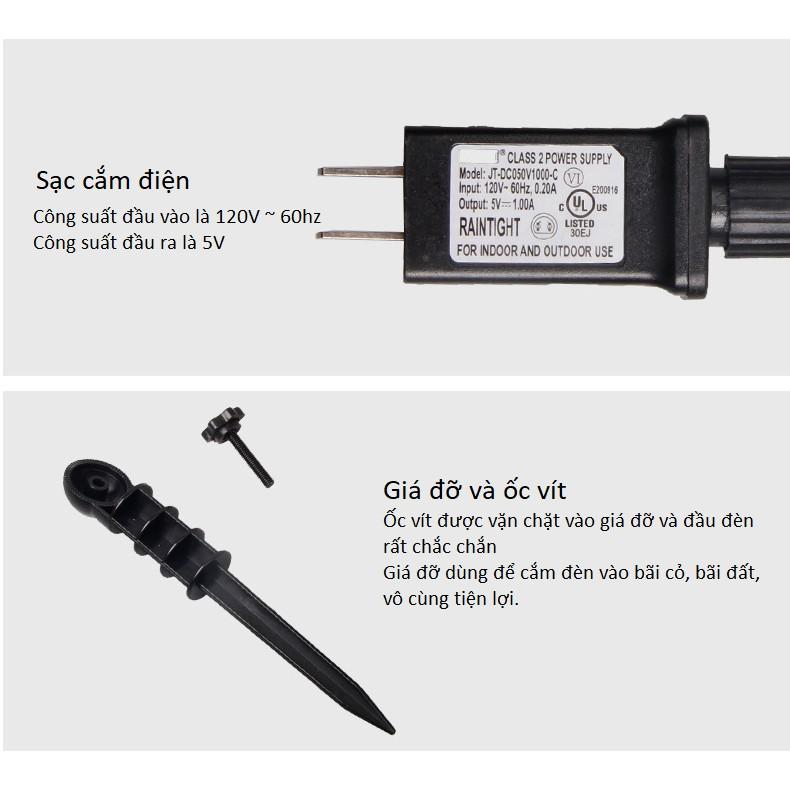 Đèn laser sân khấu tự xoay