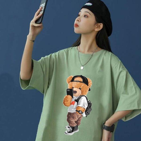 Áo Unisex,áo phông in Gấu cực đẹp cho nam nữ