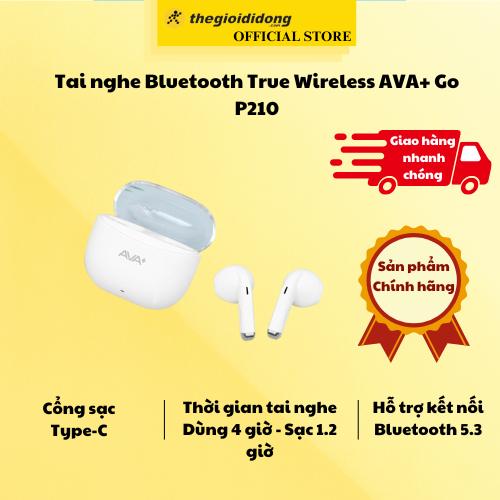 Tai nghe Bluetooth True Wireless AVA+ Go P210 - Hàng Chính Hãng