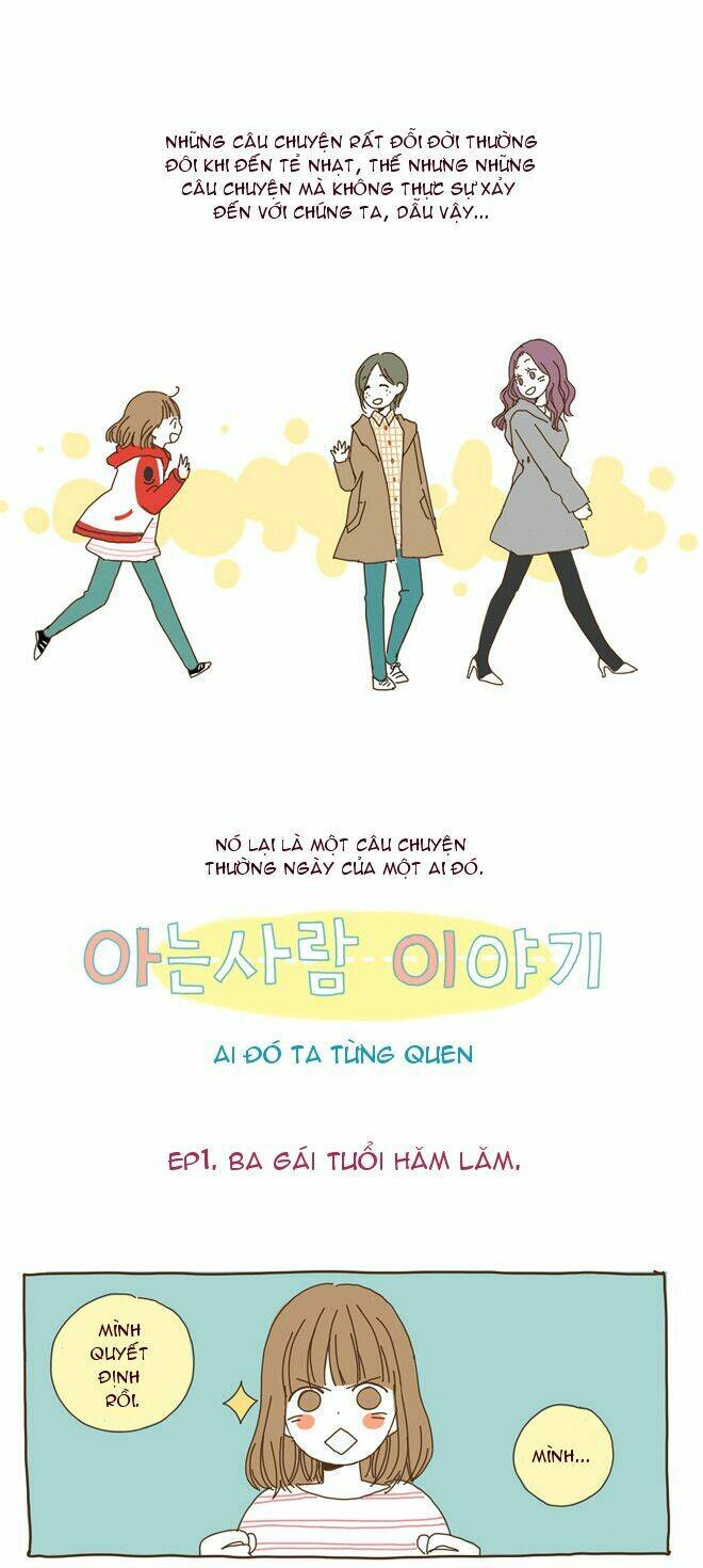 ai đó ta từng quen chapter 1 6