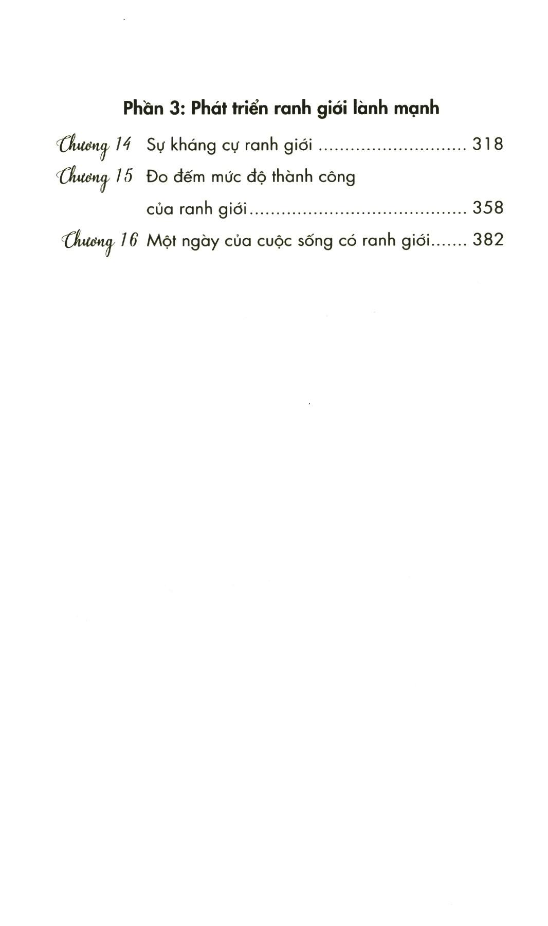 Giới Hạn Cho Chính Bạn