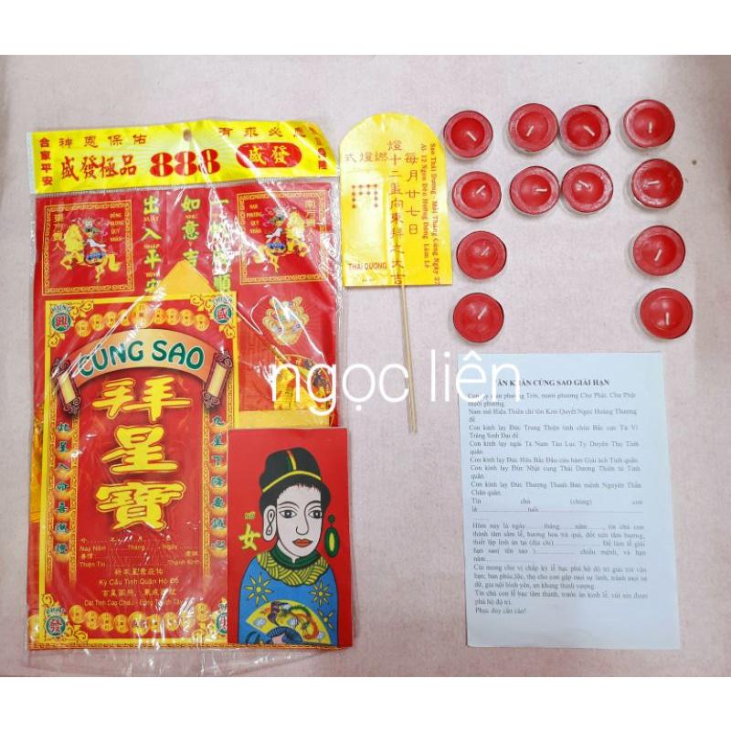 Giấy cúng Sao Thái Dương chiếu mệnh