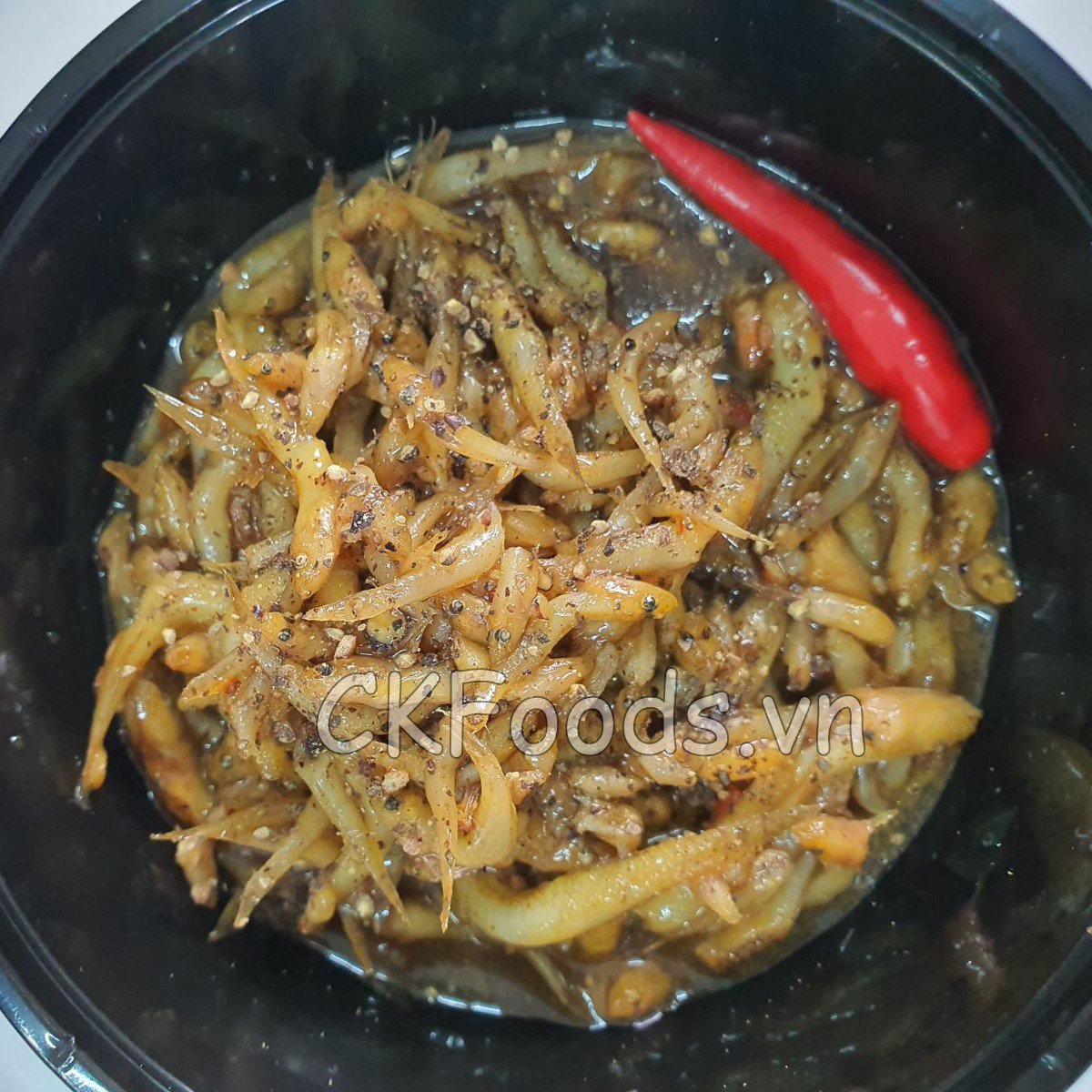 Cá bống trứng kho tiêu - CKFoods - 100 g