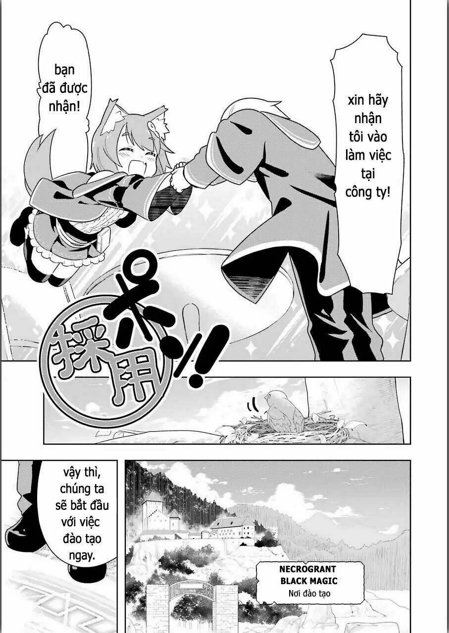 wakamono no kuro mahou hanare ga shinkoku desu ga, shuushoku shite mitara taiguu iishi chapter 1 22