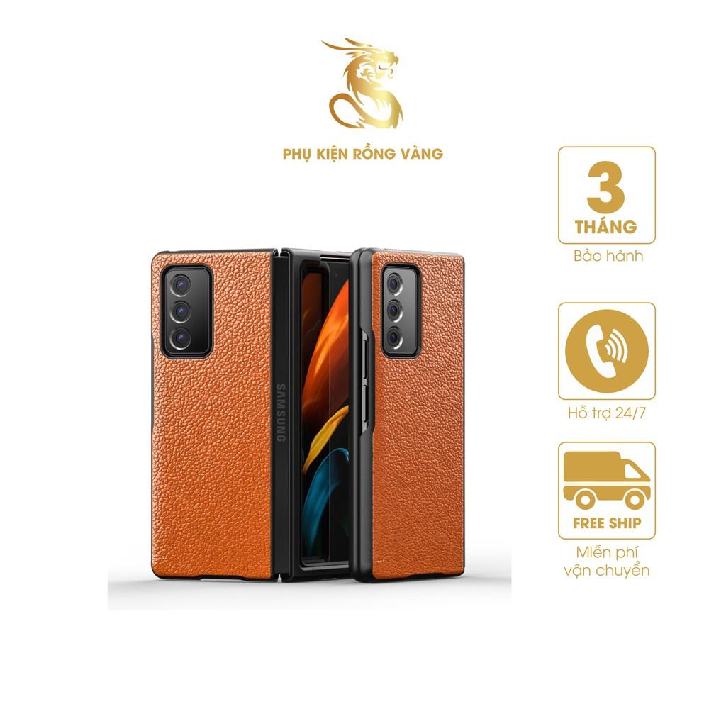 Ốp lưng Galaxy Z Fold 2 Likgus Leather Case dành cho samsung chống xốc, sang trọng