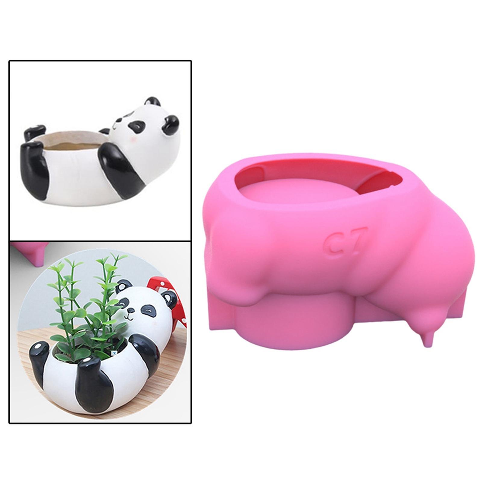 Silicone Pot Mold 3D Epoxy Resin Molds Candle Holder Mould Silicone Mold