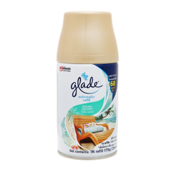 Máy Xịt Phòng Tự Động 60 Ngày Glade - Hương biển 175g