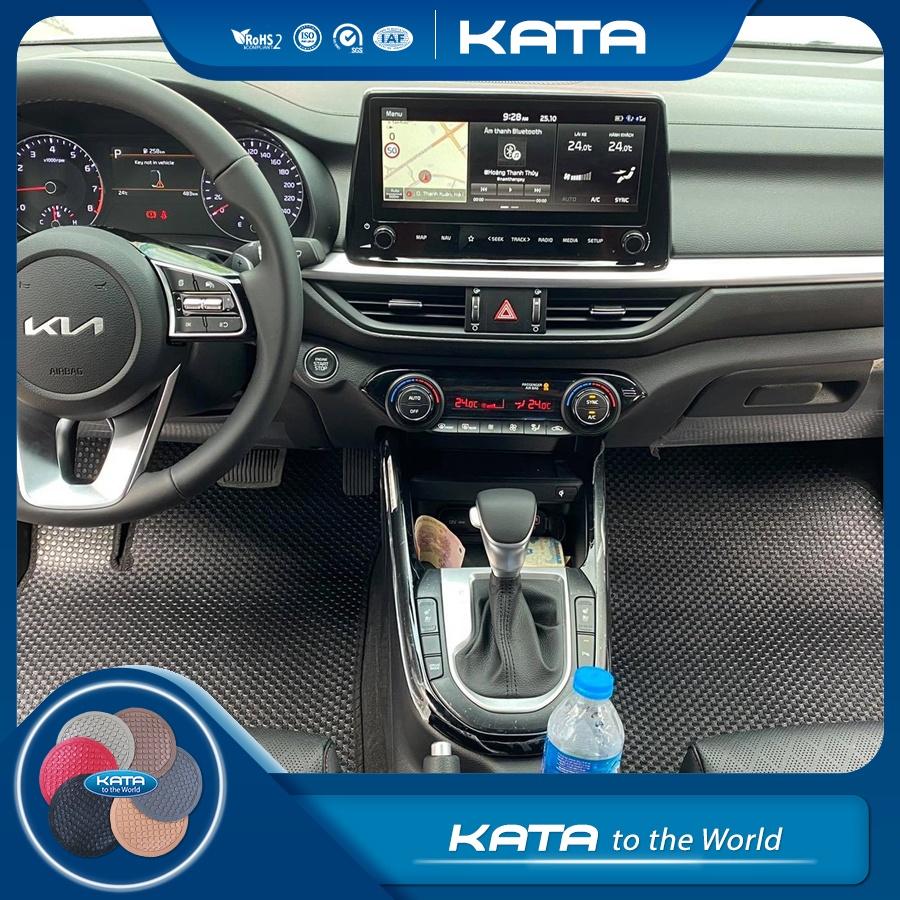 Thảm lót sàn ô tô KATA cho xe Kia K3/ Cerato - Khít với sàn xe, Chống trơn, Không mùi, Không ẩm mốc