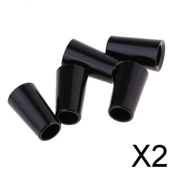 2x5pcs Black Golf Shaft Sleeve Ferrules .335 .370 Cap Adapter  0.335  Wood