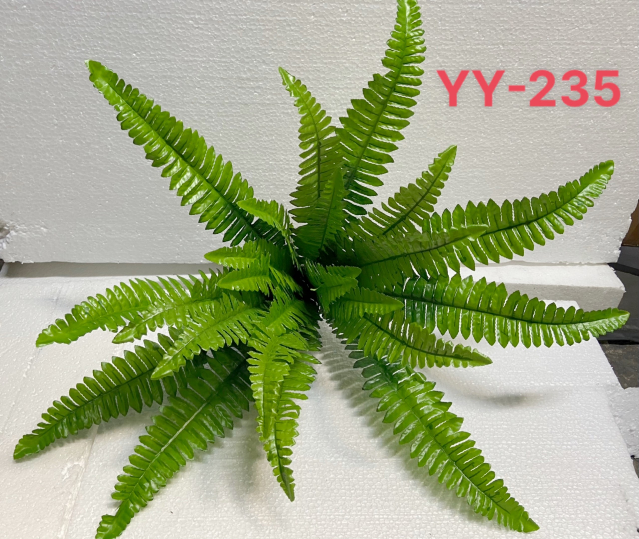 Dương xỉ giả 24 lá, 58cm, cây giả trang trí tường cây, làm tiểu cảnh,...
