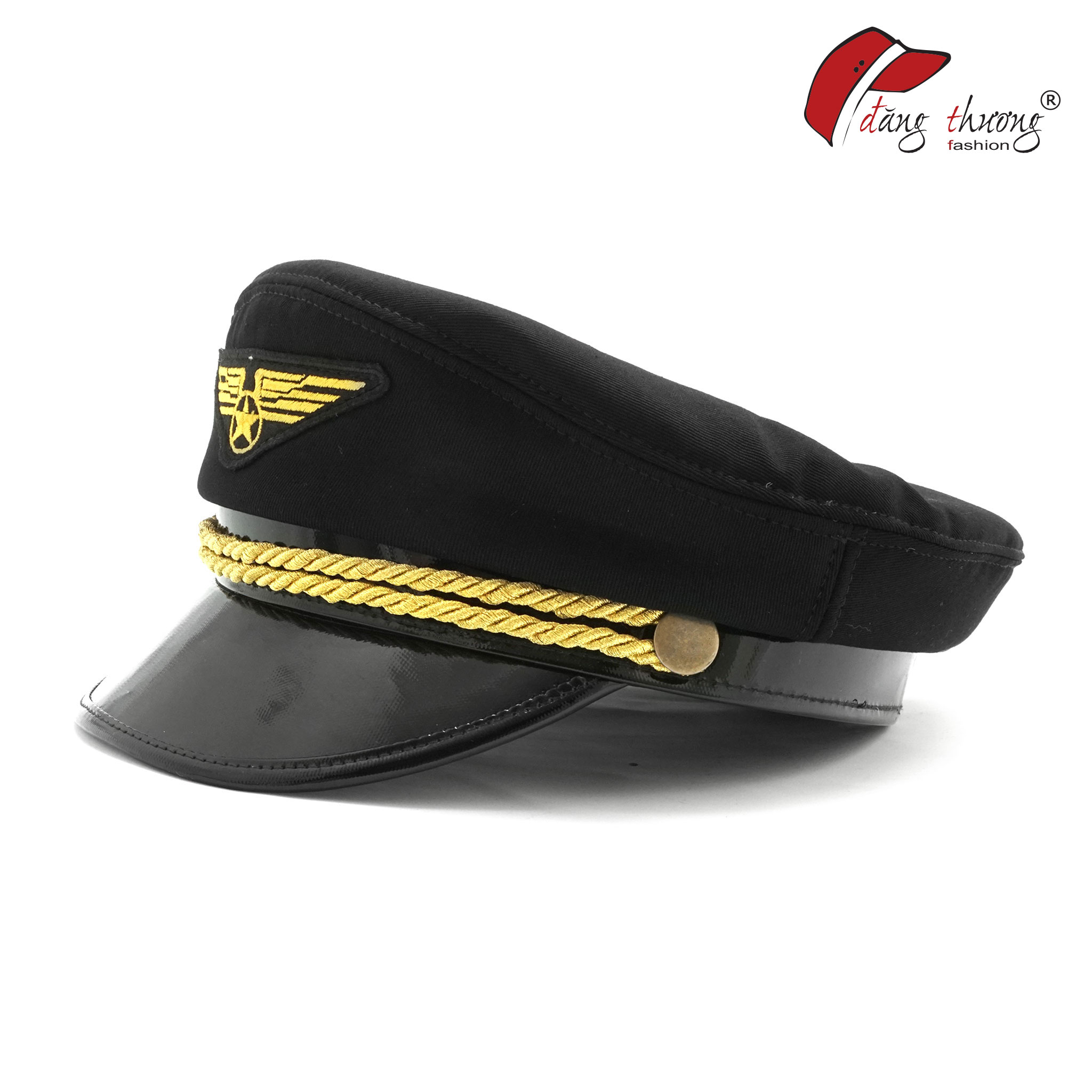 Mũ nón cơ trưởng phi công hàng không pilot thời trang cao cấp cho bé, trẻ em và nguời lớn