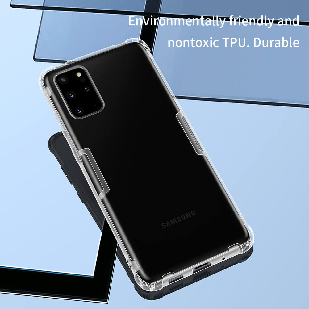 Ốp lưng dẻo cho Samsung Galaxy S20 Plus hiệu Nillkin mỏng 0.6mm, chống trầy xước - Hàng chính hãng
