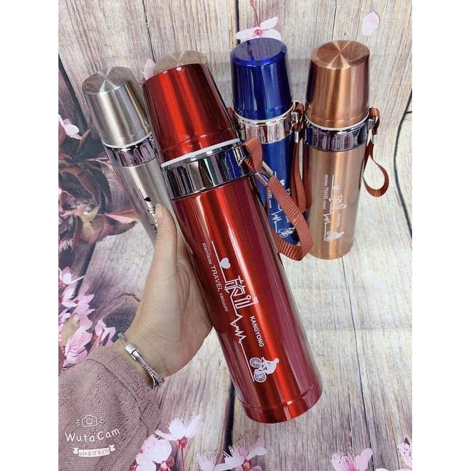 BÌNH NƯỚC INOX GIỮ NHIỆT 800ML TỪ 6-8 TIẾNG