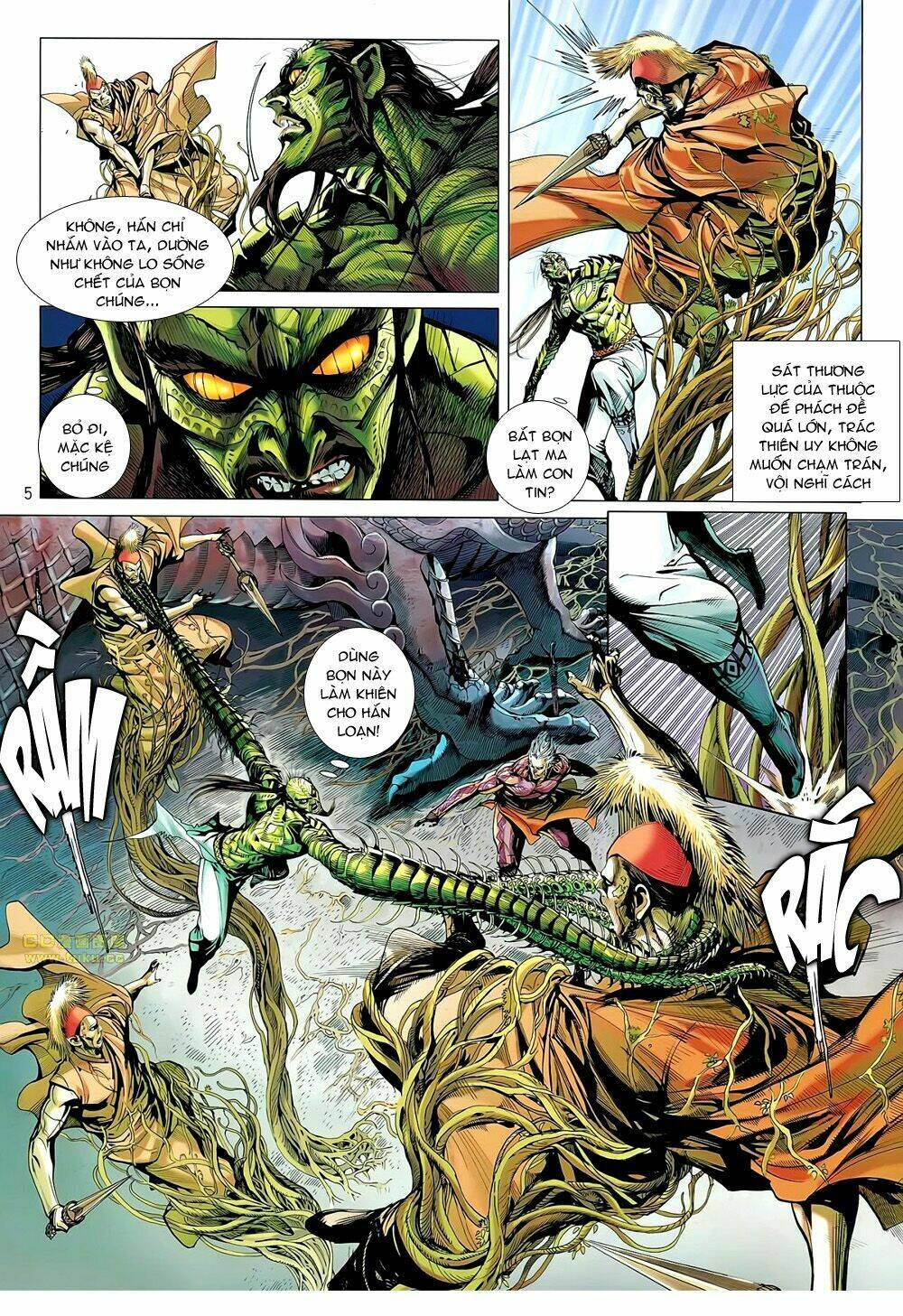 thiết tướng tung hoành (cựu tác) chapter 53 5