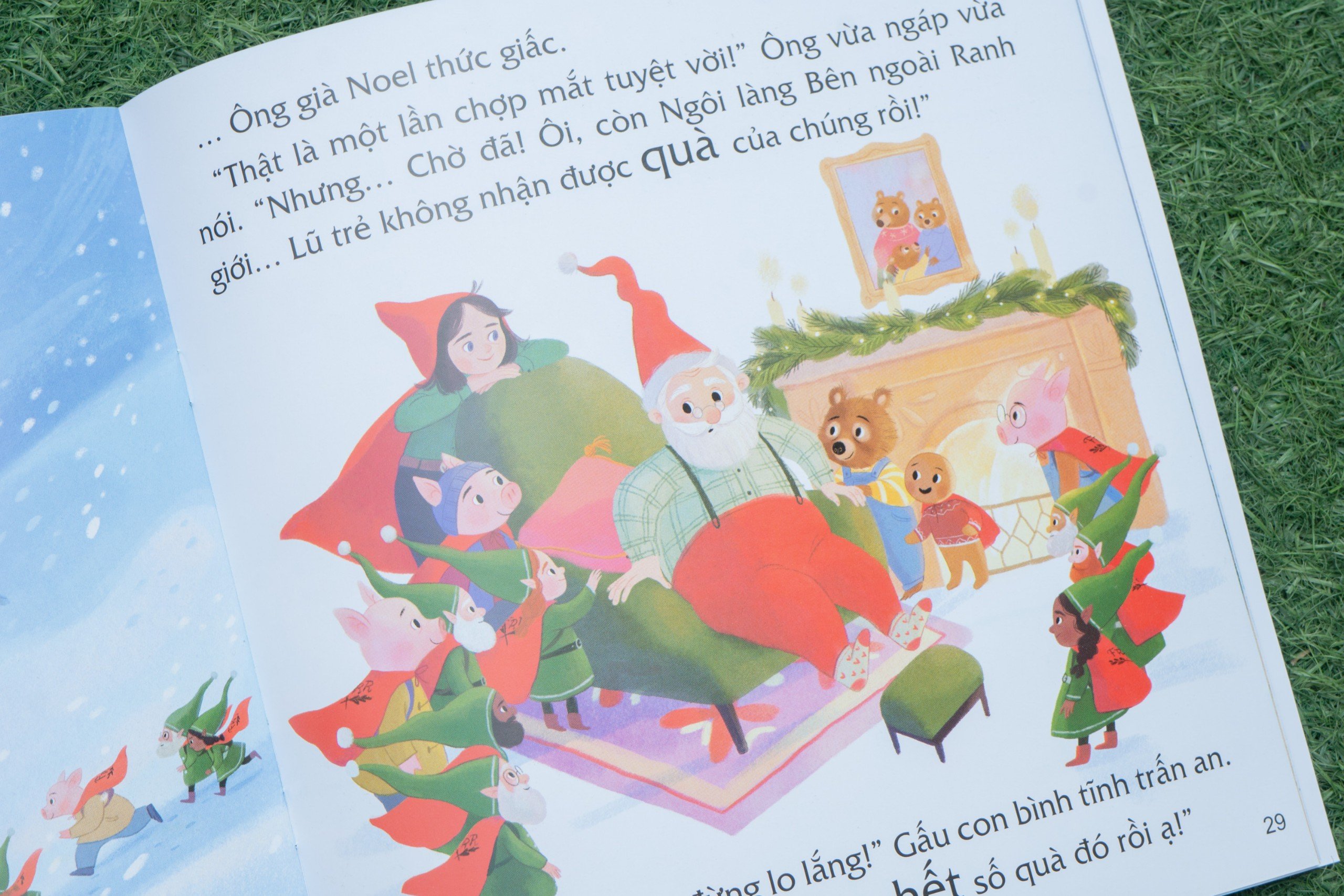 Sách Ông già Noel và Biệt đội Giải cứu Cổ Tích cho bé 3 - 9 tuổi - Đinh Tị Books