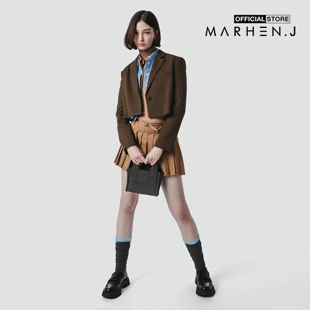 Marhen.J - Túi xách nữ phom chữ nhật Nuvo MJ22DNUVONY-BK