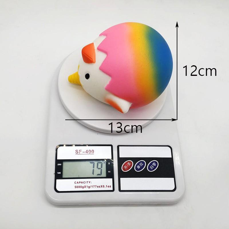 ĐỒ CHƠI SQUISHY GÀ CON TRONG TRỨNG 1 SỪNG