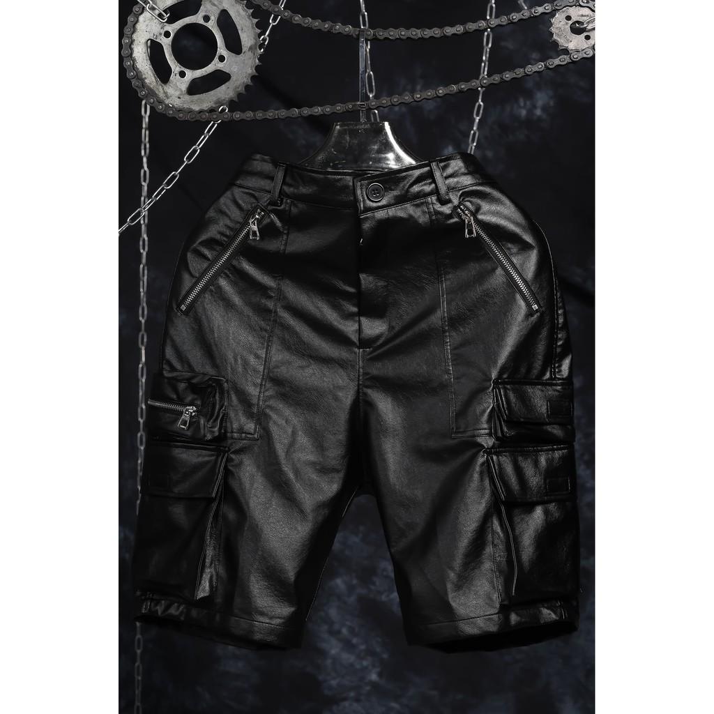 Quần Short Nam Nữ 12.DESTINY SiGNATURE 8 Túi Hộp Chất Liệu Da PU Cao Cấp Có Bảo Hành 03 Năm Màu Đen