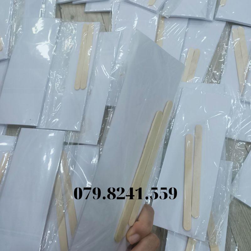 Giấy Wax Lông với que gạt tiện dụng