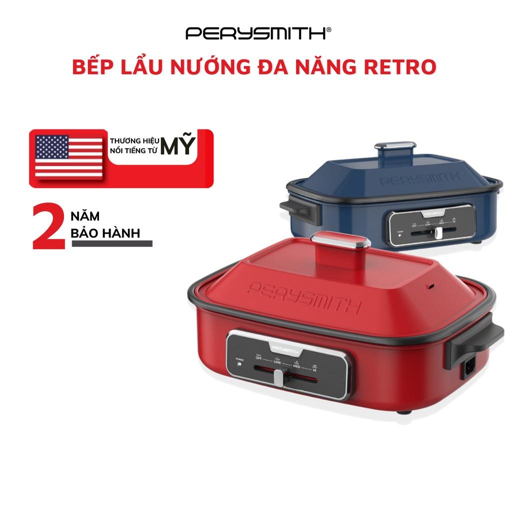 Bếp lẩu nướng Perysmith đa năng RT1000 - Hàng chính hãng