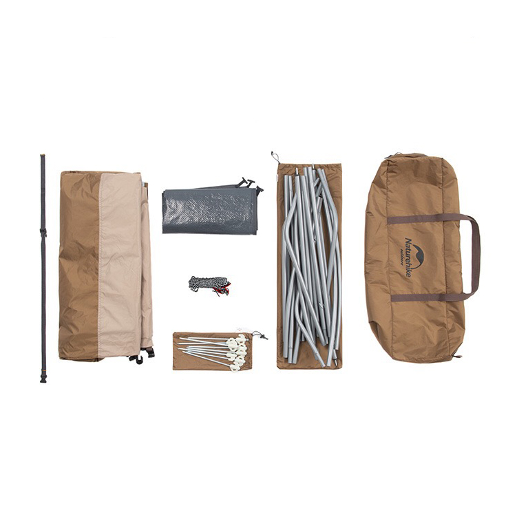 Lều đa năng cắm trại Glamping Naturehike NH21ZP005 vệ sinh tắm ngoài trời campoutvn A490