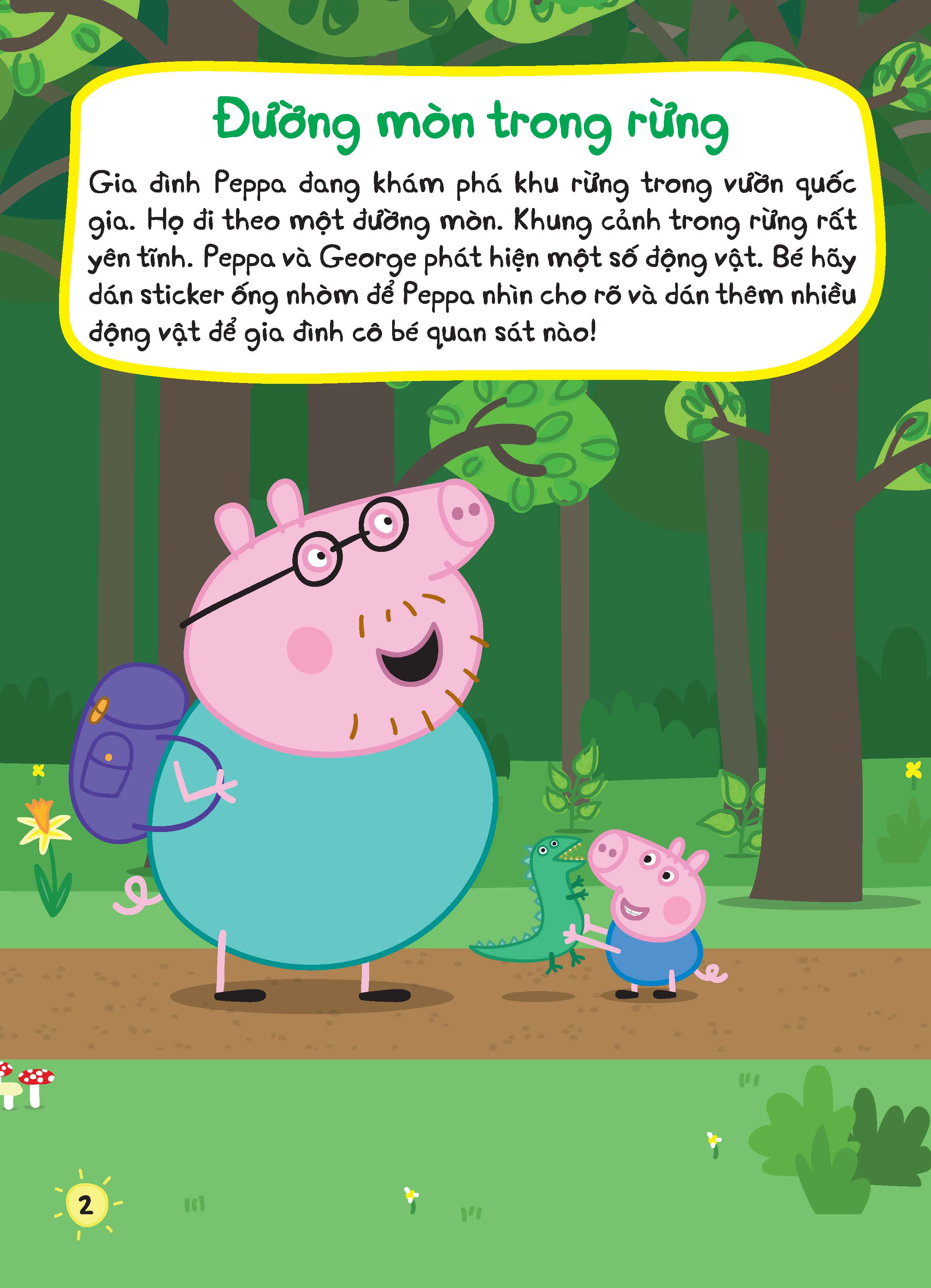 Peppa Yêu Động Vật - Peppa Pig - Tặng Với Nhiều Sticker Xinh Xắn