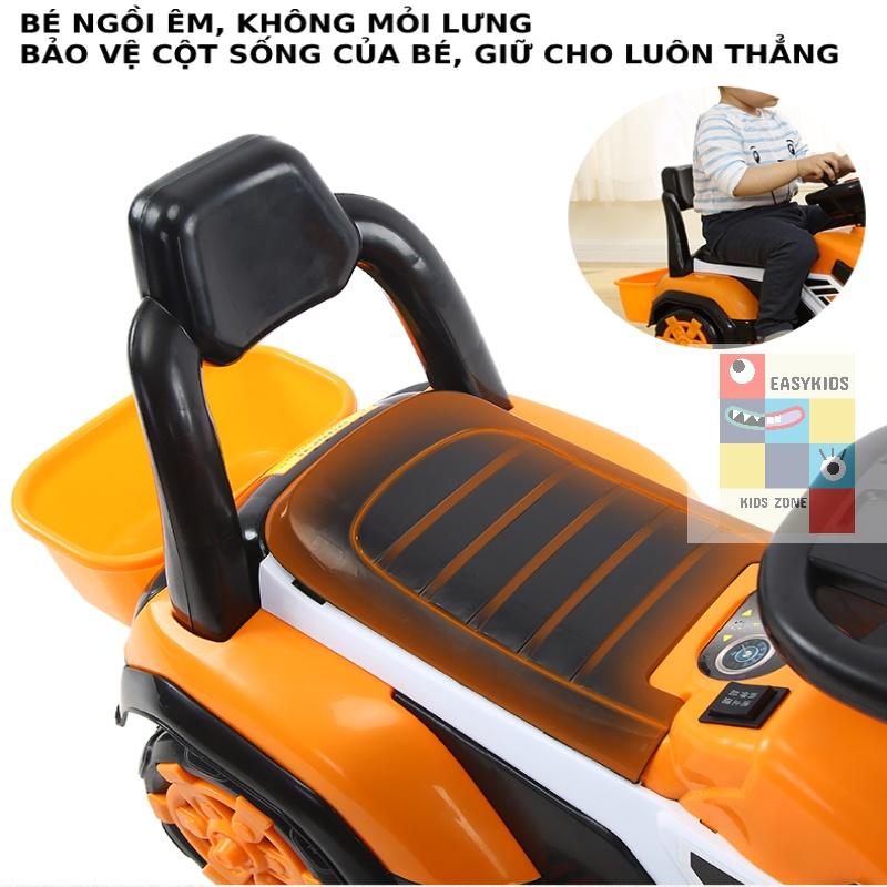 Cẩu điện, Xe cẩu điện cỡ lớn có thể điều chỉnh cần múc phù hợp trẻ em 2 - 6 tuổi